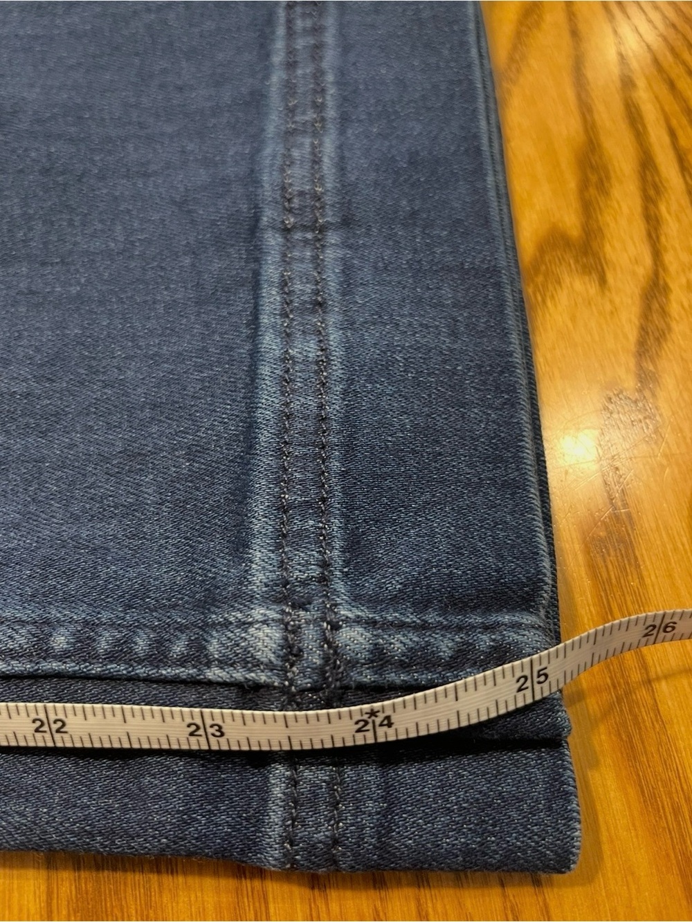 NWOT Pilcro Wide-Leg skipper Jeans in Dark Indigo - Picture 12 of 12